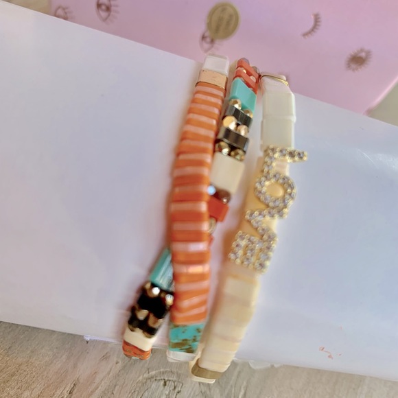 Anthropologie three layer bracelet - Picture 2 of 11